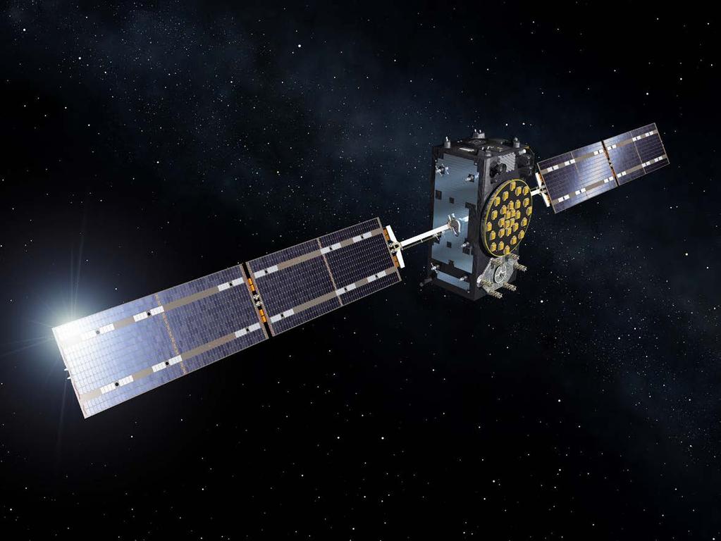 Galileo FOC Satellite Launch Mass: 733 kg Total Power: 1900 W Size: