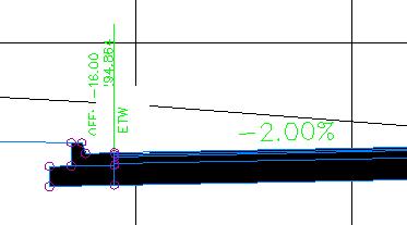 AutoCAD Civil 3D 2009 Education Curriculum NOTES Now modify the Offset Elevation label style. 33.
