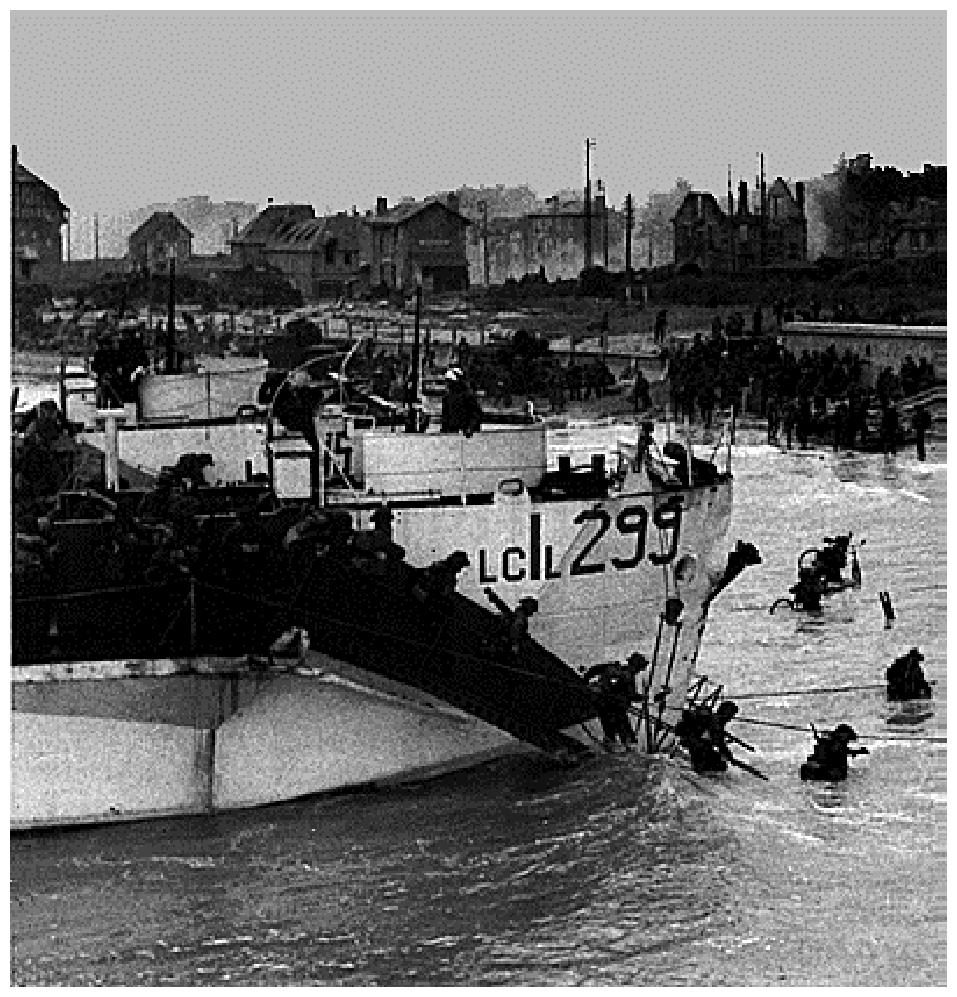 D- Day: June 6, 1944 The much delayed assault on the beaches of Normandy opened the second front in western Europe.
