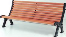 n All seats and benches have cast iron legs which are treated against rust and polyester powder coated. The standard colour is RAL 9005 Black.
