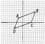 3 ANS: To prove that ABCD is a parallelogram, show that both pairs of opposite sides of the parallelogram are parallel by showing the opposite sides have the same slope: A rectangle has four right