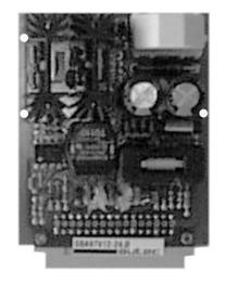 SBA97V24D02A power supply card must only be inserted into slot 8 of the 24Vdc master boards.