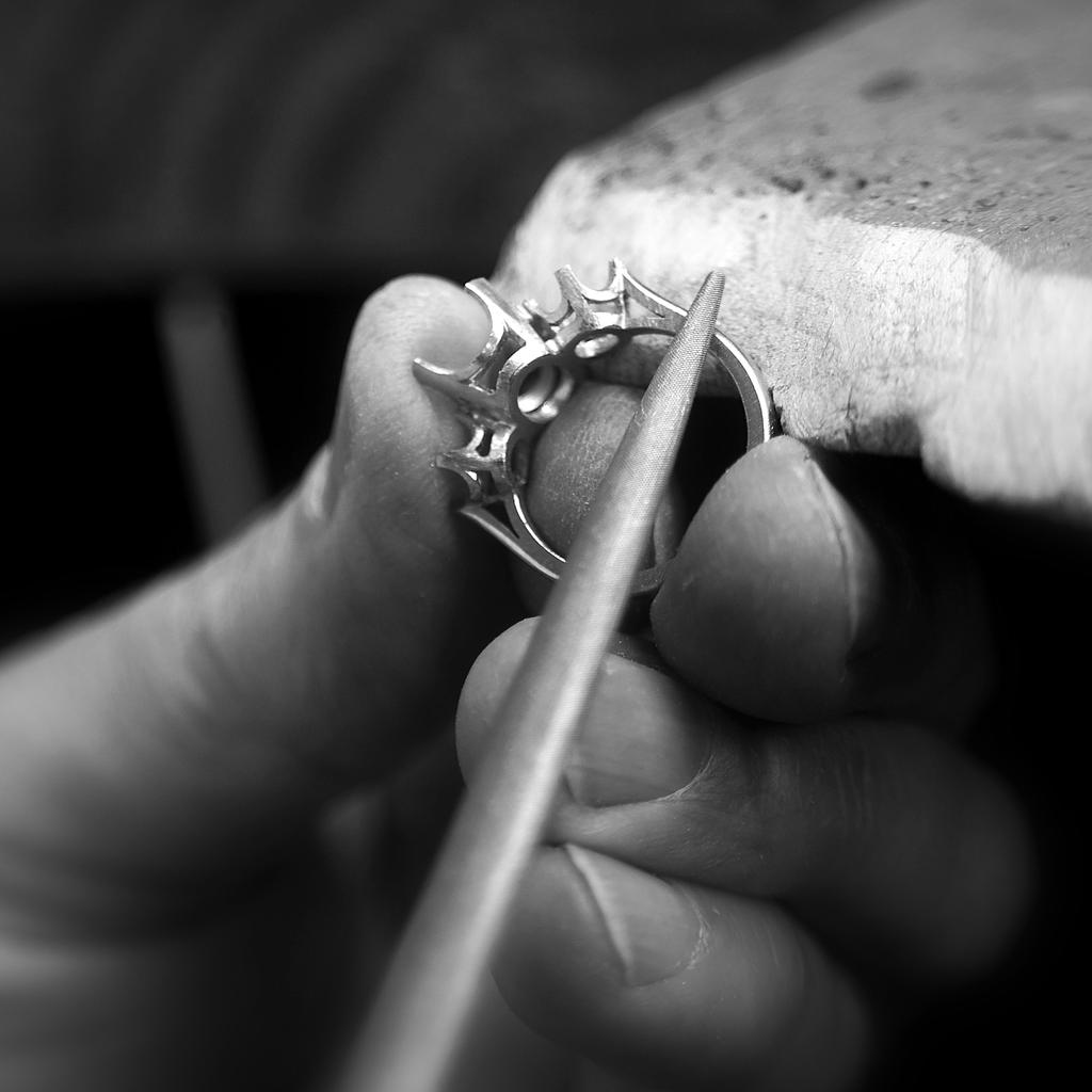 Workmanship The beauty of a diamond piece can only truly be seen through the intricate detail and the time it takes to create something bespoke.