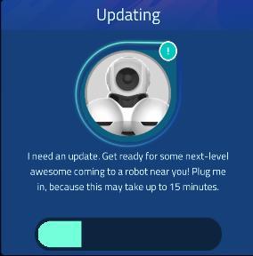 Firmware Update Start Update Cue will require a firmware update prior to using the app