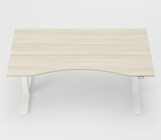 FUNCTIONS AND OPTIONS Series[P]: ergonomic sit/stand desks with their carefully designed functions