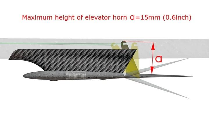 2.4 Bonding of control horns in rudder and elevator.