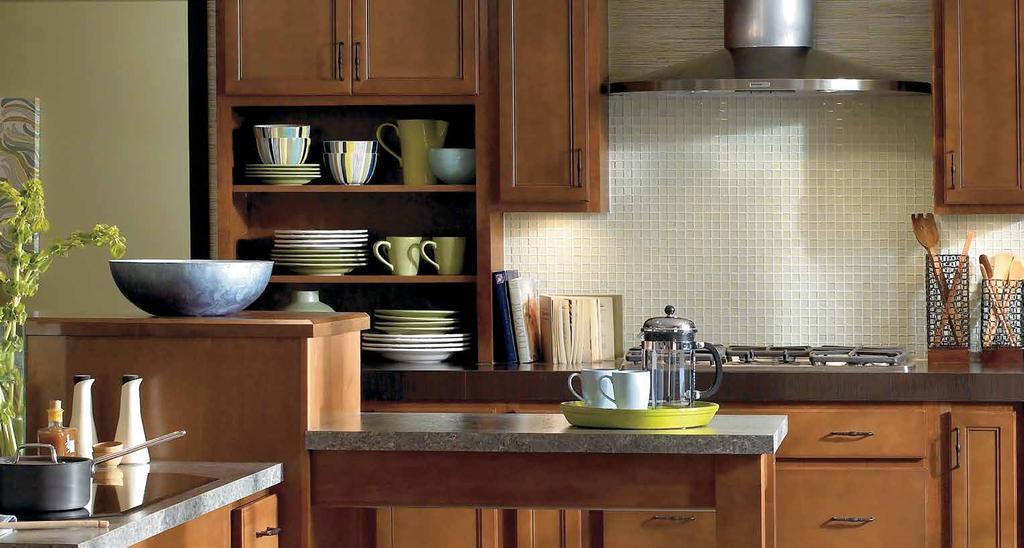 LET YOU SHINE THROUGH Wolf Signature cabinets can help you design a kitchen that is distinctively you.