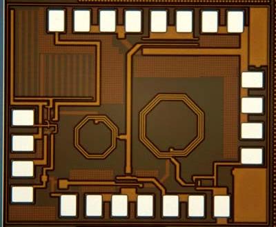Die Photo and Test Board Chip