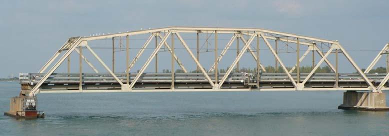Center Pier Swing Span Grosse Ile Toll Bridge