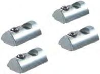 linear position sensors Q25L; two mounting feet should be used for devices with a measuring range of up to