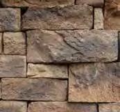 each rectangular shaped strip of stone creates the perfect union with