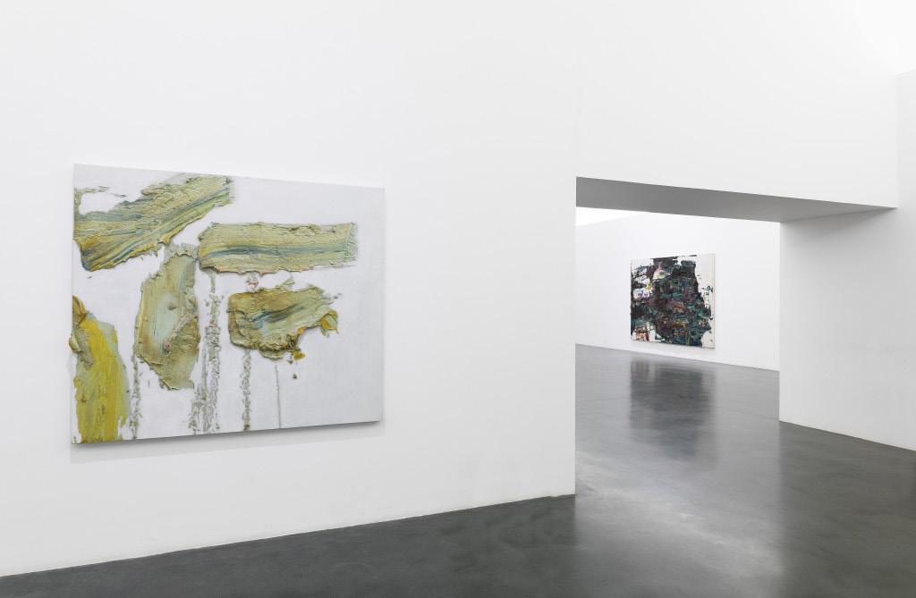 Left to right: Zhu Jinshi, The Legend of White Snake, 2015, Grassland 2, 2013, at the Inside-Out Art Museum, 2015-16, Beijing, China. Image Courtesy Zhu Jinshi Studio.