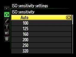 [6] Choose the ISO or Sensitivity for your Camera Sensor Nevertheless there will be occasions where you need to shoot at a higher ISO setting simply because there won't be enough light in the scene