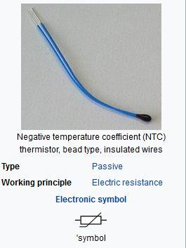 Thermistors Thermistor or thermal resistor is a hard, ceramiclike electronic semiconductor, commonly made from a mixture of metallic oxide