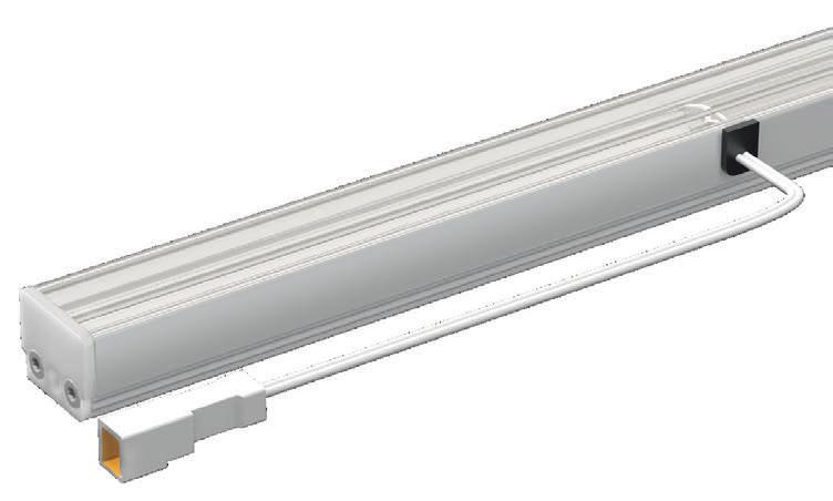63" (W H) Highly modular lighting system with up to 12 different optics No visible light gap