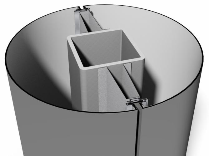 ASM Column Cover The ASM Column Cover features: 4mm aluminum composite material (Most common) Various profiles (Round,