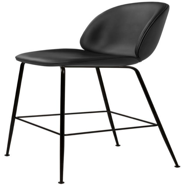 BEETLE BAR CHAIR 75CM FULLY UPHOLSTERED // STEEL BASE, 4 LEGS CONICAL GAMFRATESI COLLECTION PRODUCT COLORS SAMPLE PICTURES // Black // Brass // Black Chrome Fully upholstered Front upholstered Seat
