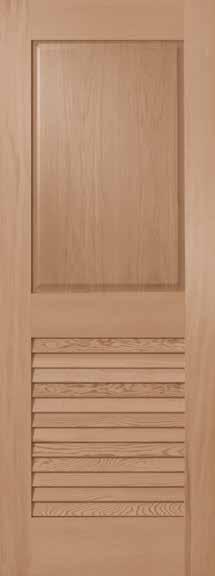 LOUVER DOORS Louver doors are perfect for pantries, closets and laundry rooms,