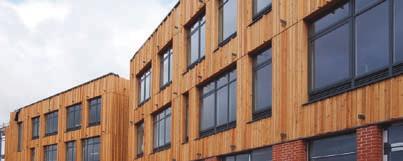 Cladding Siberian Larch The colour of Siberian Larch can vary from a dark brown to a pale yellow. Larch is very slow grown and has an unusually high durability factor for a softwood species.