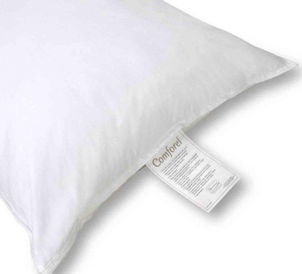 Ultra Down Gusset Down Alternative Pillow Ticking: T-230 100% Cotton white Micro Denier Fill Down-Like Feel Machine
