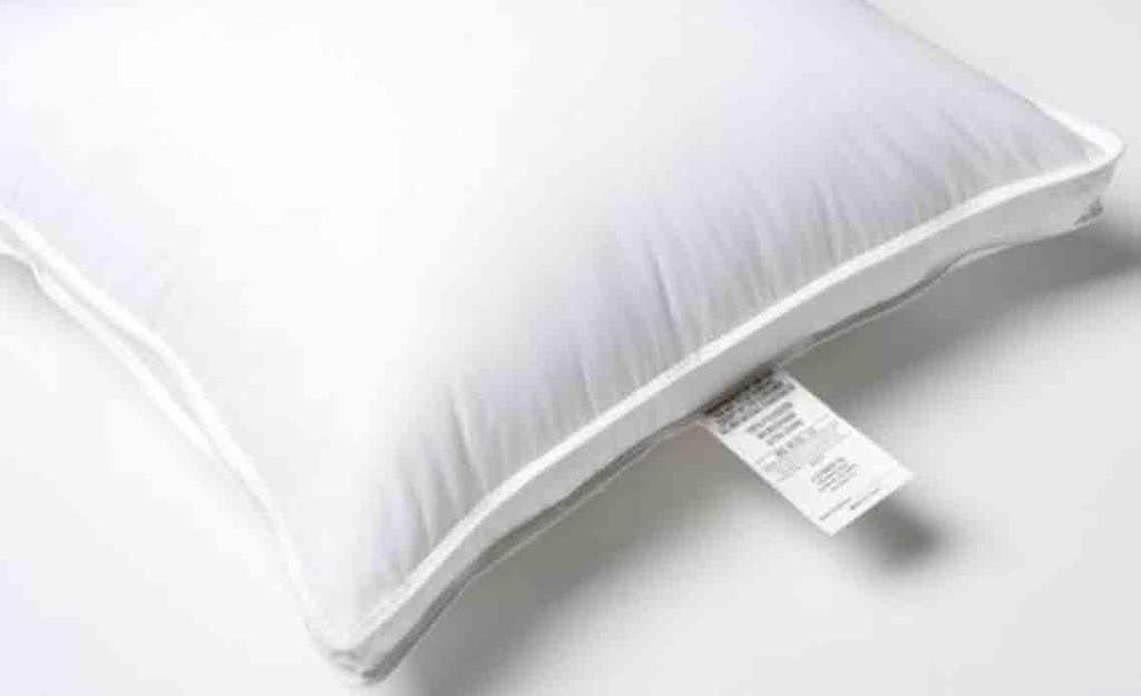 Down Corded Down Alternative Pillow Ticking: T-230 100% Cotton white Micro Denier Fill Down-Like Feel Machine Washable