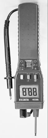 INSTRUCTION MANUAL Model 403380 Autoranging DMM ProbeMeter TM Measures voltage, resistance, frequency, capacitance, temperature, and duty cycle.