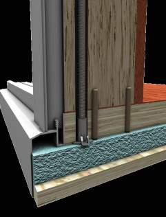 Furthermore, a drip edge at the top of the unit works to direct water away from these important connections.