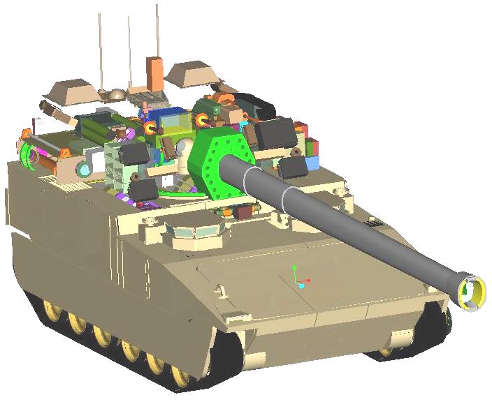 Can EM technology be integrated into a mobile tactical combat vehicle?
