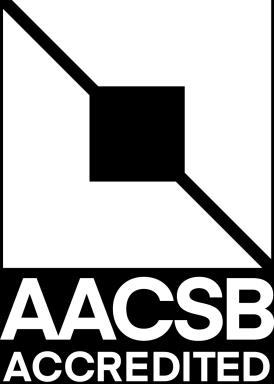 All degree programs are accredited by AACSB International the Association to Advance Collegiate Schools of Business. Less than 5% of the world s business schools have earned this distinction.