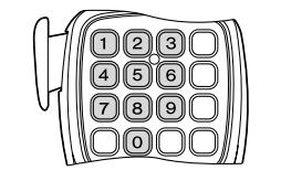 4 CALL/A key Identical to the front panel CALL key. This key can be reprogrammed if desired {page 55}. Press and hold MIC [PTT], then press [CALL/A] to transmit A.