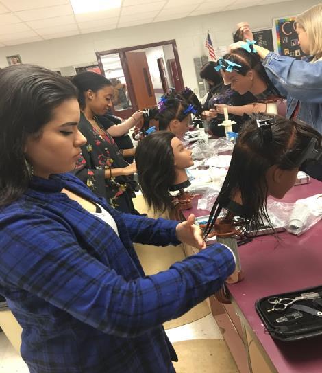 period block) Cosmetology II (year 3 period block) Was a semester now a full year Was a