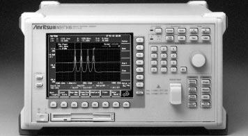OPTICAL SPECTRUM ANALYZER MS9710B 0.6 to 1.75 µm NEW GPIB The MS9710B is a diffraction-grating spectrum analyzer for analyzing optical spectra in the 0.6 to 1.75 µm wavelength band.
