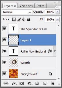 layers. You can create layers in three ways: Use the New command on the Layer menu. Use the New Layer command on the Layers palette menu. Click the Create a new layer button on the Layers palette.