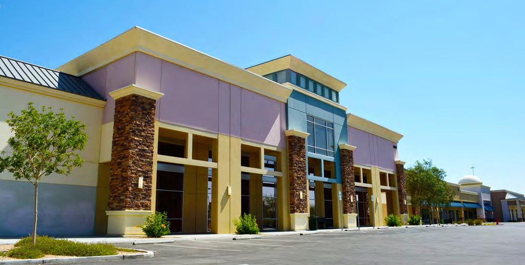 PROPERTY FEATURES Under new ownership, LOI s on over 30,000 SF of the center New proposed site plan Contact agents for retailers performance in corridor but all reported top stores in Las Vegas and