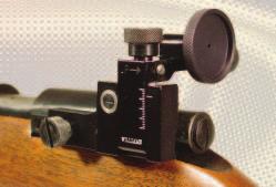 Because of the versatility of the TARGET FP receiver sight series, most popular rimfire bolt action rifles can be equipped with target sights.