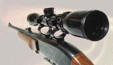 SIGHT THRU SCOPE MOUNTS Shown on Remington Model 7400 New!