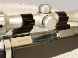 It s solid ringbase construction allows the strongest possible installation of scope to rifle.