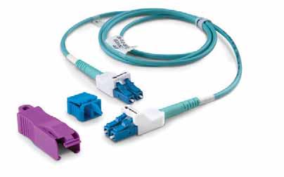 The Secure LC patch cord prevents uuthorised port access or changes as it can only be removed using a unique keyed extraction tool, making it ideal for creating a secure area within Data centres and