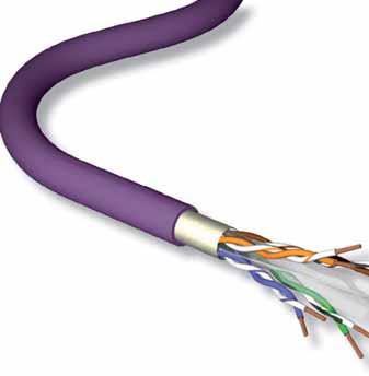 CATEGORY 6 SYSTEMS 6 250MHz Cable Standards The cable is compliant with: ISO/IEC 611565 and EN 5028851 BrandRex Copper Cables Cat6Plus Electrical Characteristics @ 20 c ification Performance