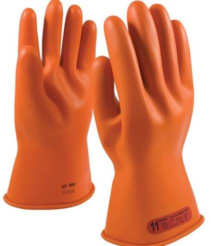 Rubber & Goatskin Leather Electrical Safety Gloves Part Number:: 475-681 & 475-685 Class 0 Max use 1000V Contoured shape Silicone free Used exclusively for electrical purposes Meet ANSI/ASTM D120