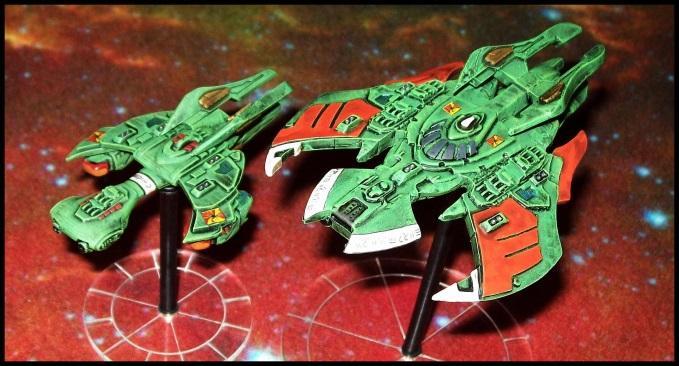 Authors notes: The Kharadorn were originally created for the Cold Navy space combat game. They have been reproduced here for use with Full Thrust, and its background.