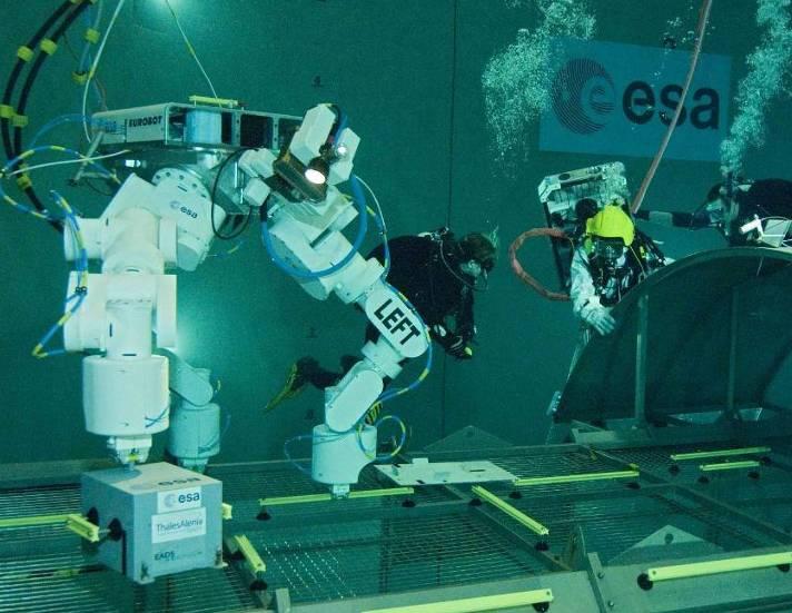 Exploration Robotics An underwater prototype of Eurobot has been