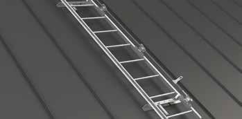 For installation on existing roof safety systems, these must be installed with at