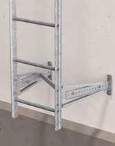 Ladders ST 1540 ST 1840 ST 2440 ST 3040 Length x width 1500 x 400 mm 1800 x 400 mm 2400 x 400 mm 3000 x 400 mm Joint set SK 2500 MU 1001 Pair of brackets Description One set, required per joint