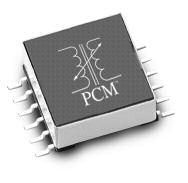 VERS-PC Inductors and Transformers (Surface Mount) Mechanical Diagrams VP5 and VPH5 WHITE DOT PIN # TOP VIEW M L O (PLCS) D ( PLCS) H ( PLCS) 6 VPH_- LOGO (OPTIONL) B C FRONT VIEW G ( PLCS) 7 E F (