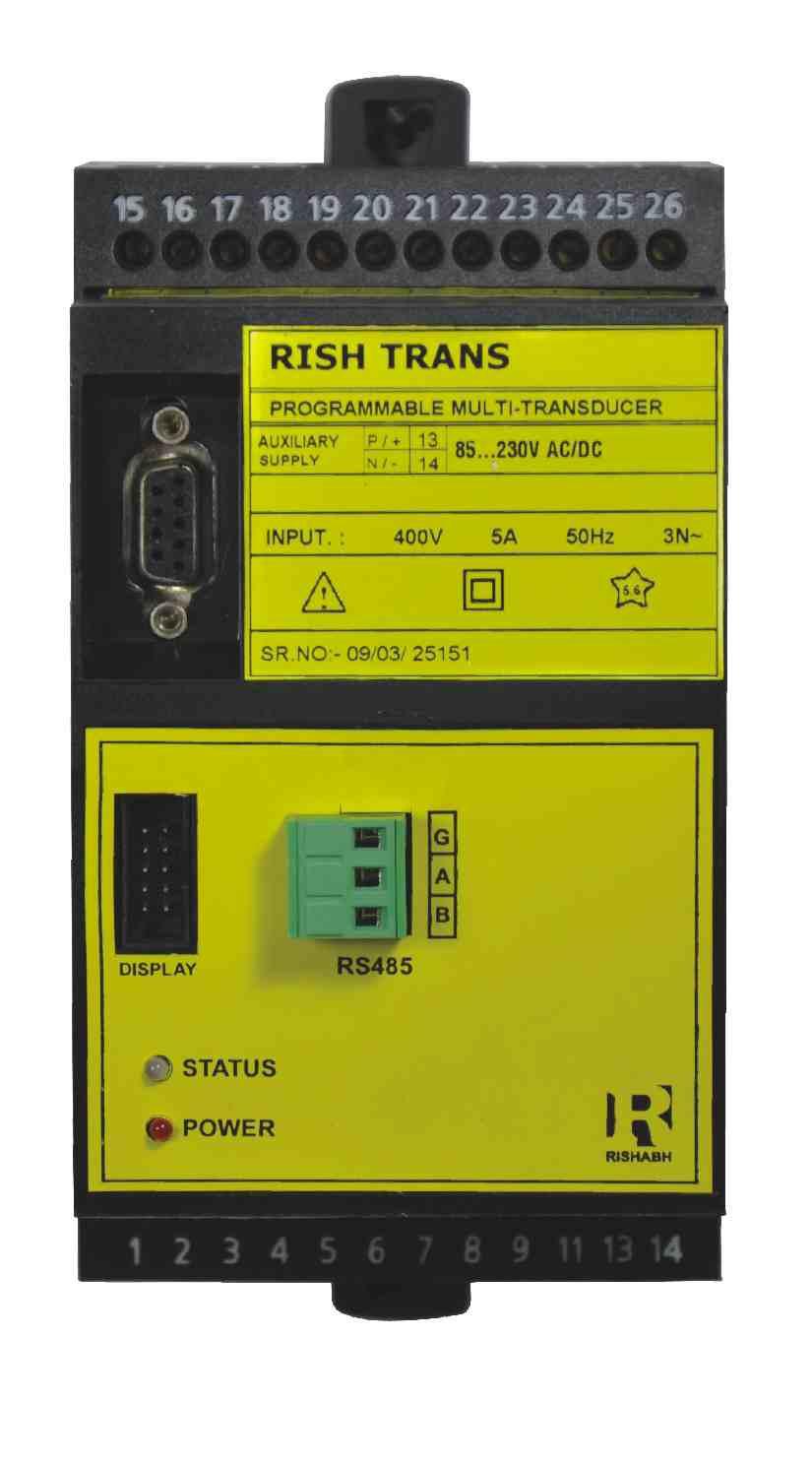 RISH Trans Digital Multifunction Instrument with optional display Class 0.