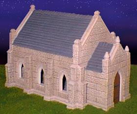 Building the Gothic Church Mold #54 does not contain all of the blocks to build this church. You will need extra regular blocks (1/2" x 1/2" x 1") and square blocks (1/2" x 1/2" x 1/2").