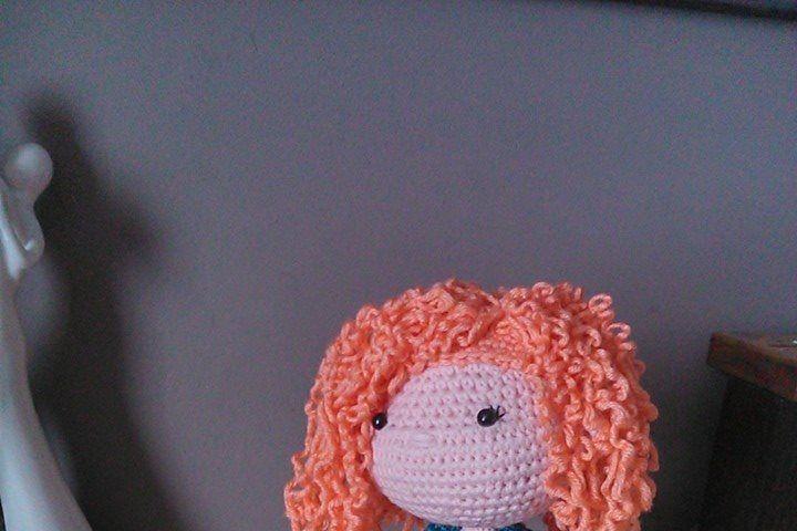 Merida the Brave This doll model was made by Jo Merriman based