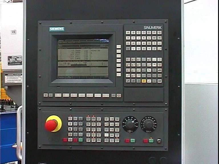 SIEMENS 840D CONTROL SYSTEM The program is controlled by the CNC software which allows the operator to have full control of speeds & feeds which can be adjusted without alteration to the finished