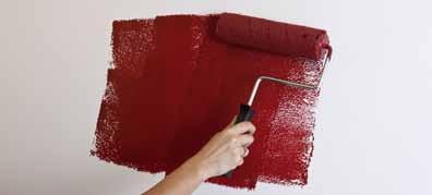 for smaller amounts of paint when painting with a brush Before starting it is very important to mix your paint thoroughly with a flat blade stirrer.